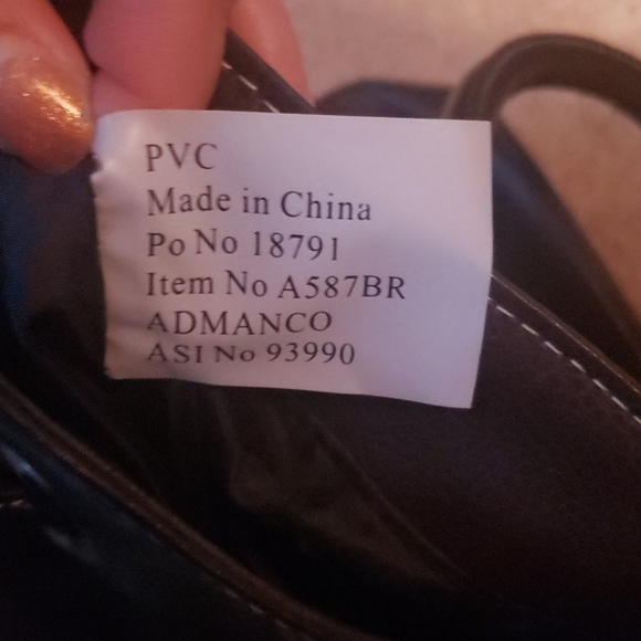 Leather file bag - Picture 4 of 6